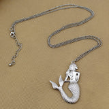 Vintage Mermaid 30" Necklace